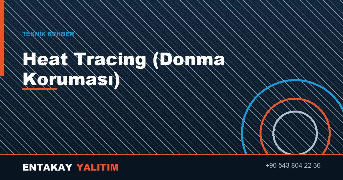 Borularda Donmaya Karşı Koruma (Heat Tracing) Nedir?